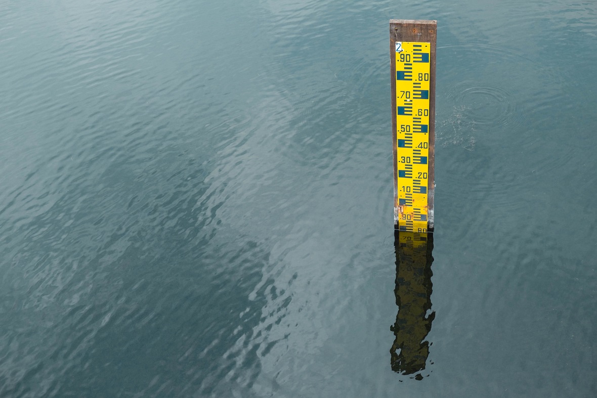 flood water depth gauge